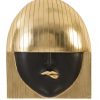 Настенный декор Phillips Collection Fashion Faces Pout Large Wall Art Black/Gold
