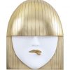 Настенный декор Phillips Collection Fashion Faces Pout Large Wall Art White/Gold