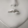 Настенный декор Phillips Collection Fashion Faces Pout Large Wall Art White/Silver