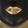 Настенный декор Phillips Collection Fashion Faces Smile Large Wall Art Black/Gold