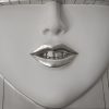 Настенный декор Phillips Collection Fashion Faces Smile Large Wall Art White/Silver
