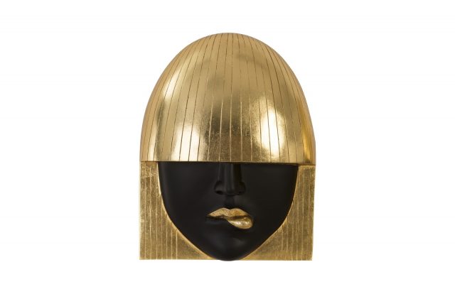 Настенный декор Phillips Collection Fashion Faces Wall Art Black and Gold