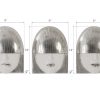 Настенный декор Phillips Collection Fashion Faces Wall Art White and Silver