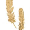Настенный декор Phillips Collection Feathers Wall Art Gold Leaf