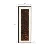 Настенный декор Phillips Collection Flicker Wall Art Black/Copper