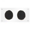 Настенный декор Phillips Collection Floating Petrified Double Slice Wall Art