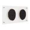 Настенный декор Phillips Collection Floating Petrified Double Slice Wall Art