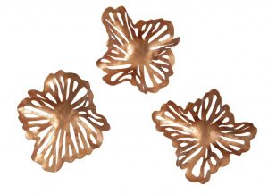 Настенный декор Phillips Collection Flower Extra Small Wall Art Copper