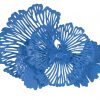 Настенный декор Phillips Collection Flower Wall Art Blue