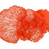 Настенный декор Phillips Collection Flower Wall Art Coral