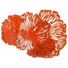 Настенный декор Phillips Collection Flower Wall Art Coral
