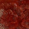 Настенный декор Phillips Collection Flower Wall Art Coral