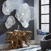 Настенный декор Phillips Collection Flower Wall Art White