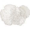 Настенный декор Phillips Collection Flower Wall Art White