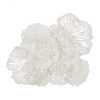 Настенный декор Phillips Collection Flower Wall Art White