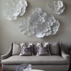 Настенный декор Phillips Collection Flower Wall Art White