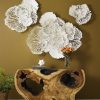 Настенный декор Phillips Collection Flower Wall Art White