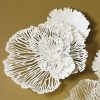 Настенный декор Phillips Collection Flower Wall Art White