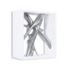 Настенный декор Phillips Collection Framed Branches Wall Tile White/Silver