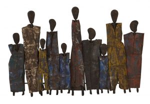 Настенный декор Phillips Collection Honey Drum People Wall Art