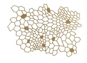 Настенный декор Phillips Collection Honeycomb Wall Art