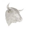 Настенный декор Phillips Collection Longhorn Bull Wall Art Silver