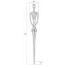 Настенный декор Phillips Collection Lottie Wall Sculpture Silver