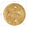 Настенный декор Phillips Collection Molten Wall Disc Gold