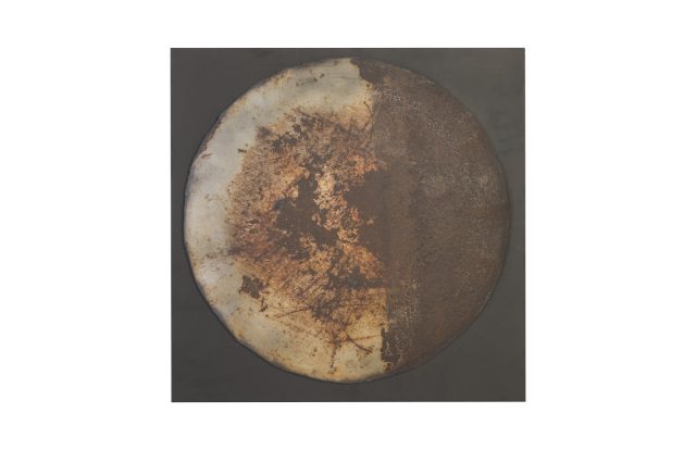 Настенный декор Phillips Collection Oil Drum Wall Disc on Frame Assorted Colors