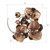 Настенный декор Phillips Collection Orchid Sprig Wall Art Copper