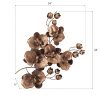 Настенный декор Phillips Collection Orchid Sprig Wall Art Copper