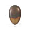 Настенный декор Phillips Collection Patina Oval Wall Stone