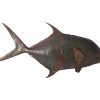 Настенный декор Phillips Collection Permit Fish Wall Sculpture Maroon
