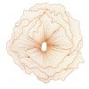 Настенный декор Phillips Collection Poppy Flower Wall Art Copper