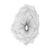 Настенный декор Phillips Collection Poppy Flower Wall Art Silver/Black