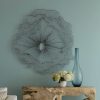 Настенный декор Phillips Collection Poppy Flower Wall Art Silver/Black