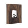 Настенный декор Phillips Collection Sitting Figure Square Wall Decor