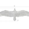Настенный декор Phillips Collection Soaring Eagle Wall Art Silver