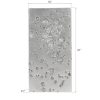 Настенный декор Phillips Collection Splotch Random Rectangular Wall Art Silver