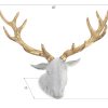 Настенный декор Phillips Collection Stag Deer Head White