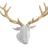 Настенный декор Phillips Collection Stag Deer Head White
