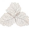 Настенный декор Phillips Collection Tri Leaf Wall Art Copper