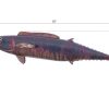 Настенный декор Phillips Collection Wahoo Fish Wall Sculpture Maroon