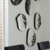 Настенный декор Phillips Collection Wisp Wall Tile Silver/Black