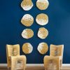 Настенный декор Phillips Collection Wisp Wall Tile White/Gold