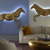 Настенный декор Phillips Collection Zebra Illuminated Wall Art
