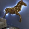 Настенный декор Phillips Collection Zebra Illuminated Wall Art