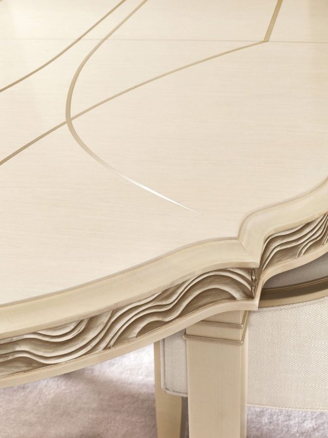 Обеденный стол CARACOLE ADELA FOLDING DINING TABLE