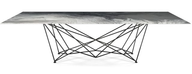 Обеденный стол Cattelan Italia GORDON CRYSTALART
