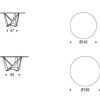 Обеденный стол Cattelan Italia SKORPIO KERAMIK ROUND